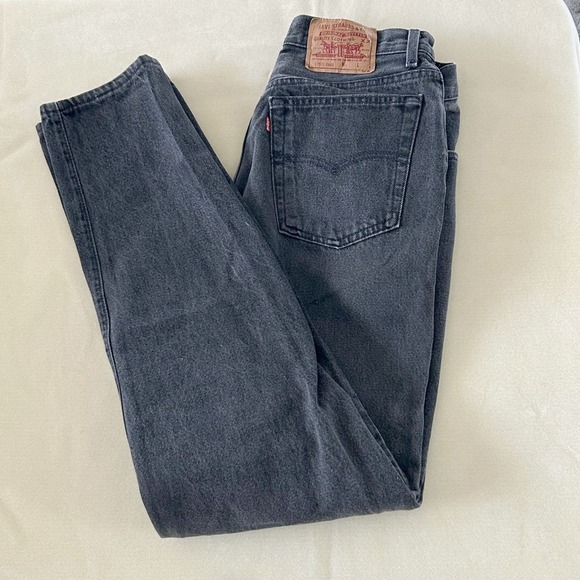 Vintage Levi's Womens High Rise Mom Jeans Stonewashed USA Size 13 M - Picture 9 of 10